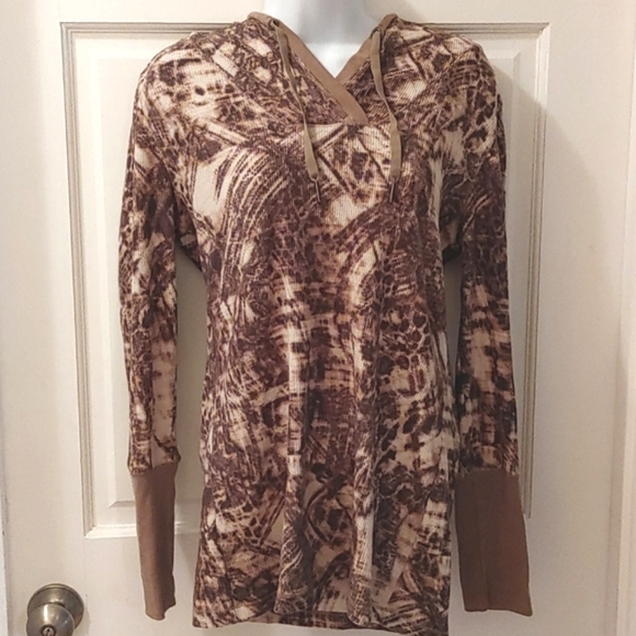 Calvin Klein Tops - Calvin Klein Hooded Thermal